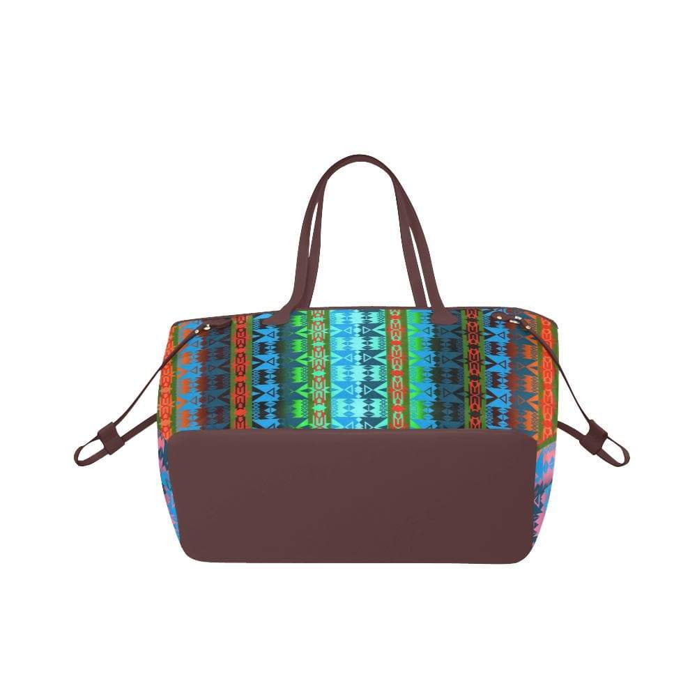 Inside the Women's Lodge Clover Canvas Tote Bag (Model 1661) Clover Canvas Tote Bag (1661) e-joyer