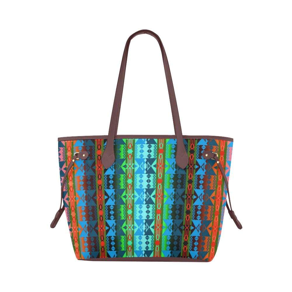 Inside the Women's Lodge Clover Canvas Tote Bag (Model 1661) Clover Canvas Tote Bag (1661) e-joyer