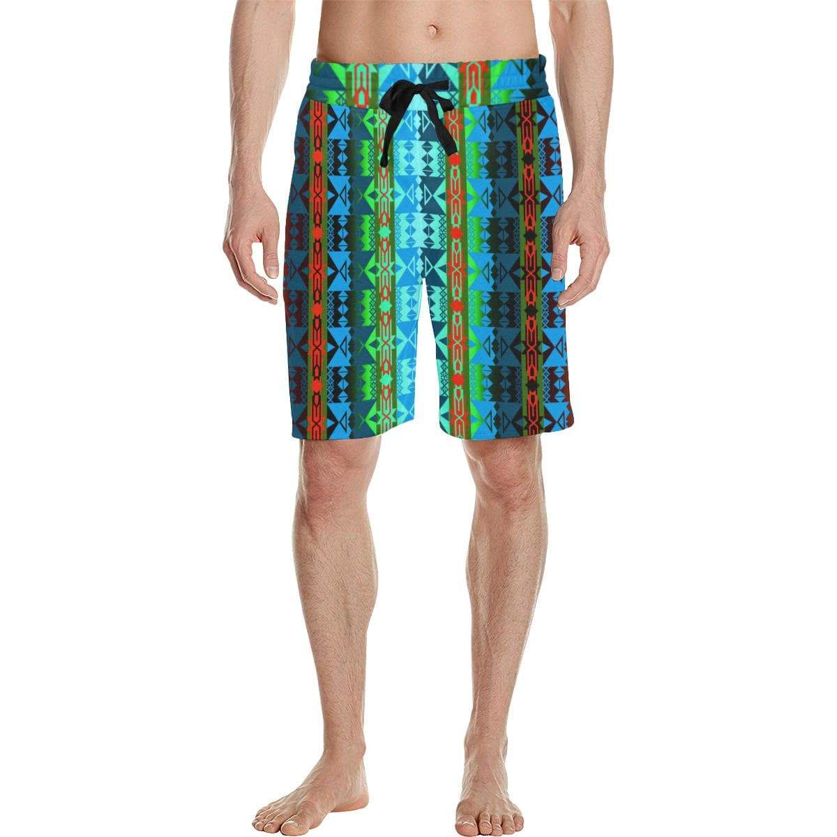 Inside the Women's Lodge Men's All Over Print Casual Shorts (Model L23) Men's Casual Shorts (L23) e-joyer