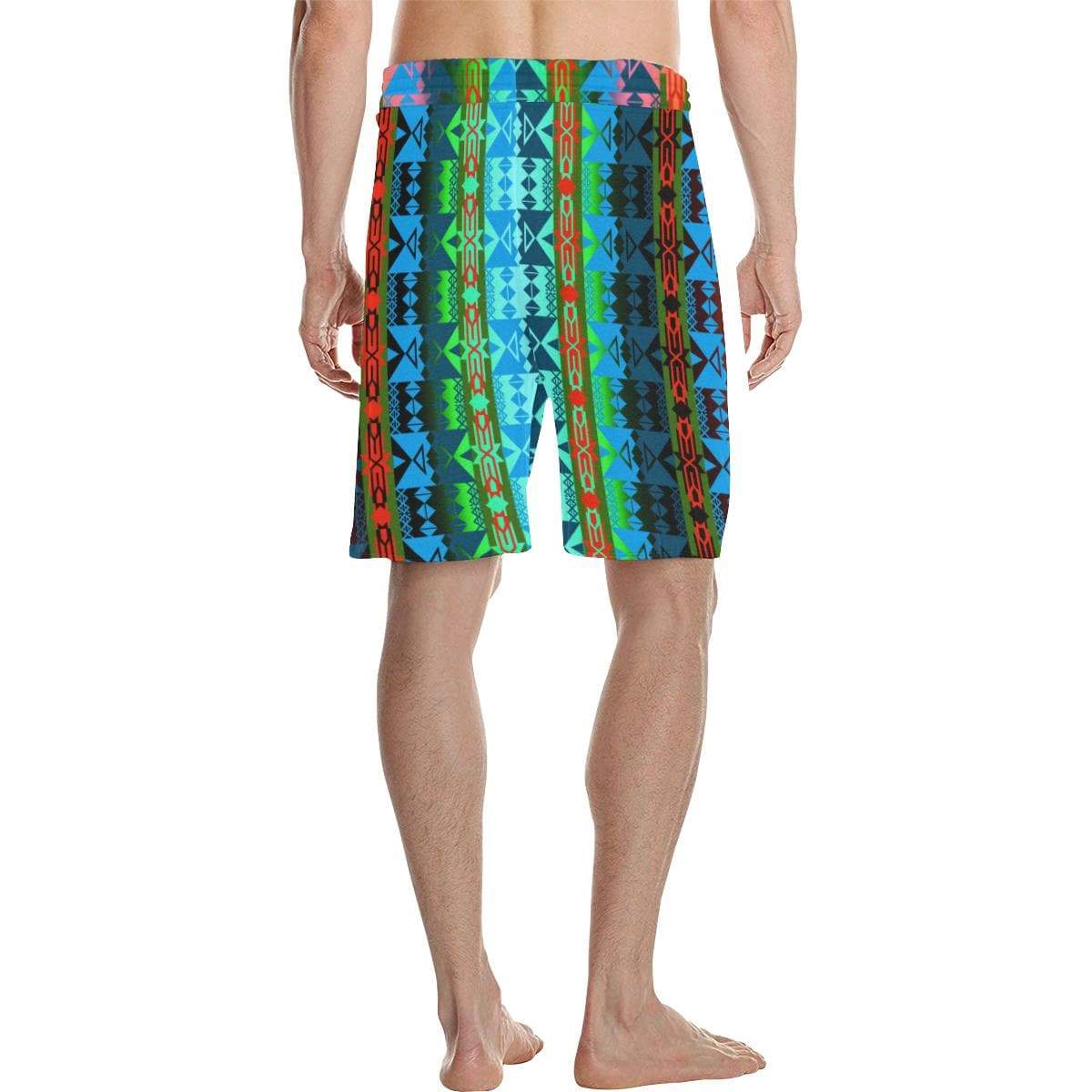 Inside the Women's Lodge Men's All Over Print Casual Shorts (Model L23) Men's Casual Shorts (L23) e-joyer