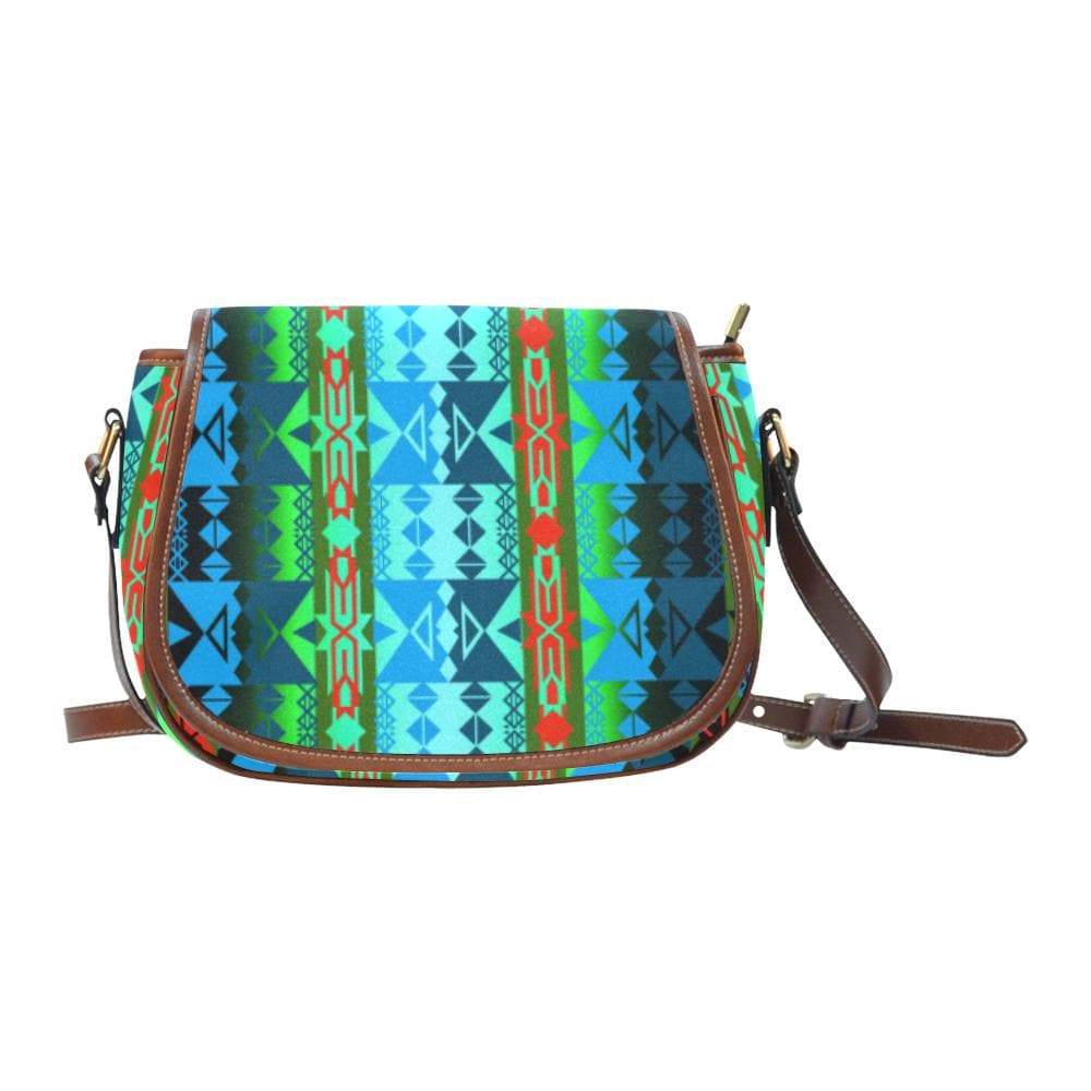 Inside the Women's Lodge Saddle Bag/Small (Model 1649) Full Customization Saddle Bag/Small (Full Customization) e-joyer