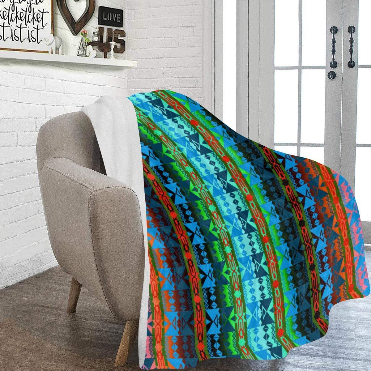 Inside the Women's Lodge Ultra-Soft Micro Fleece Blanket 60"x80" Ultra-Soft Blanket 60''x80'' e-joyer 