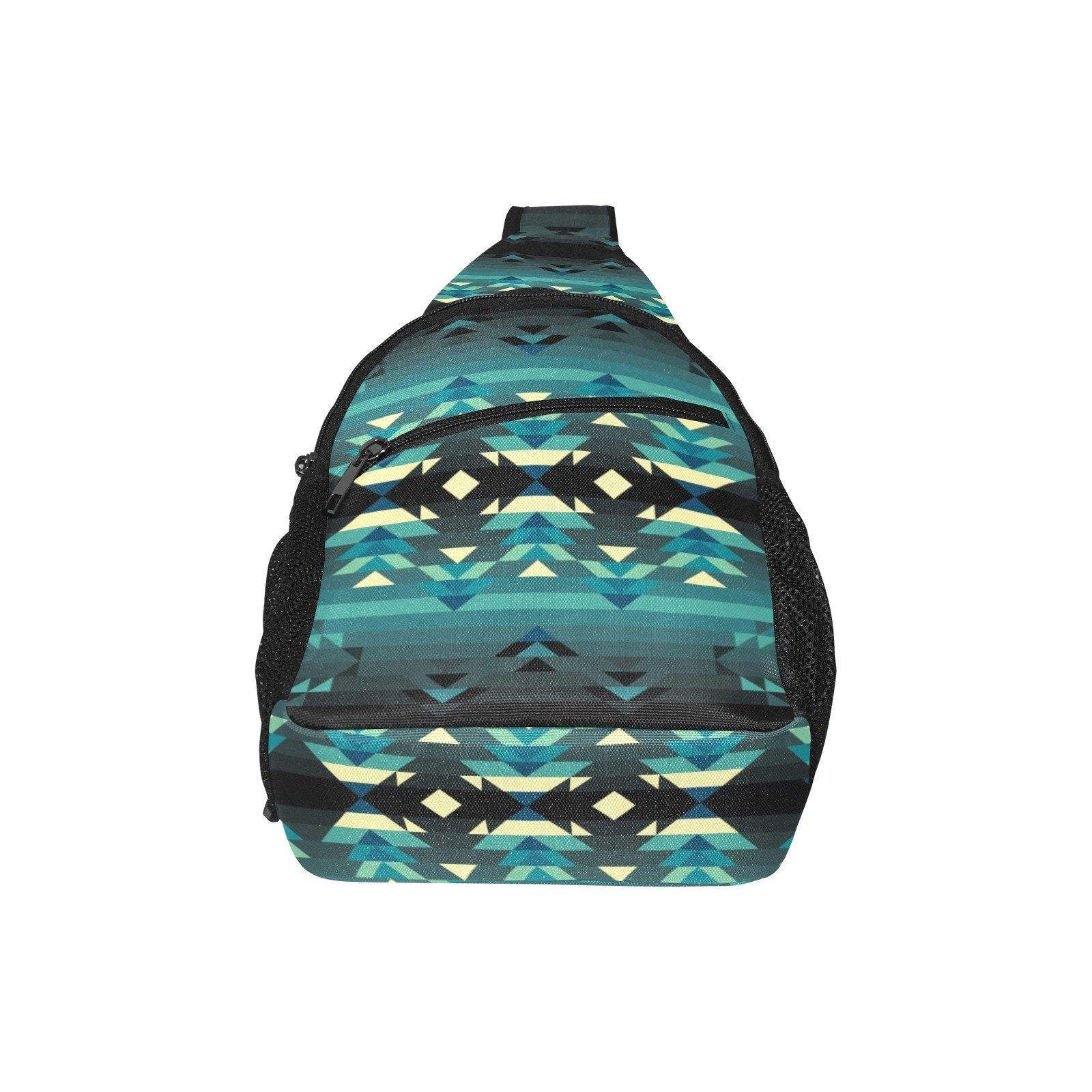 Inspire Green All Over Print Chest Bag (Model 1719) All Over Print Chest Bag (1719) e-joyer