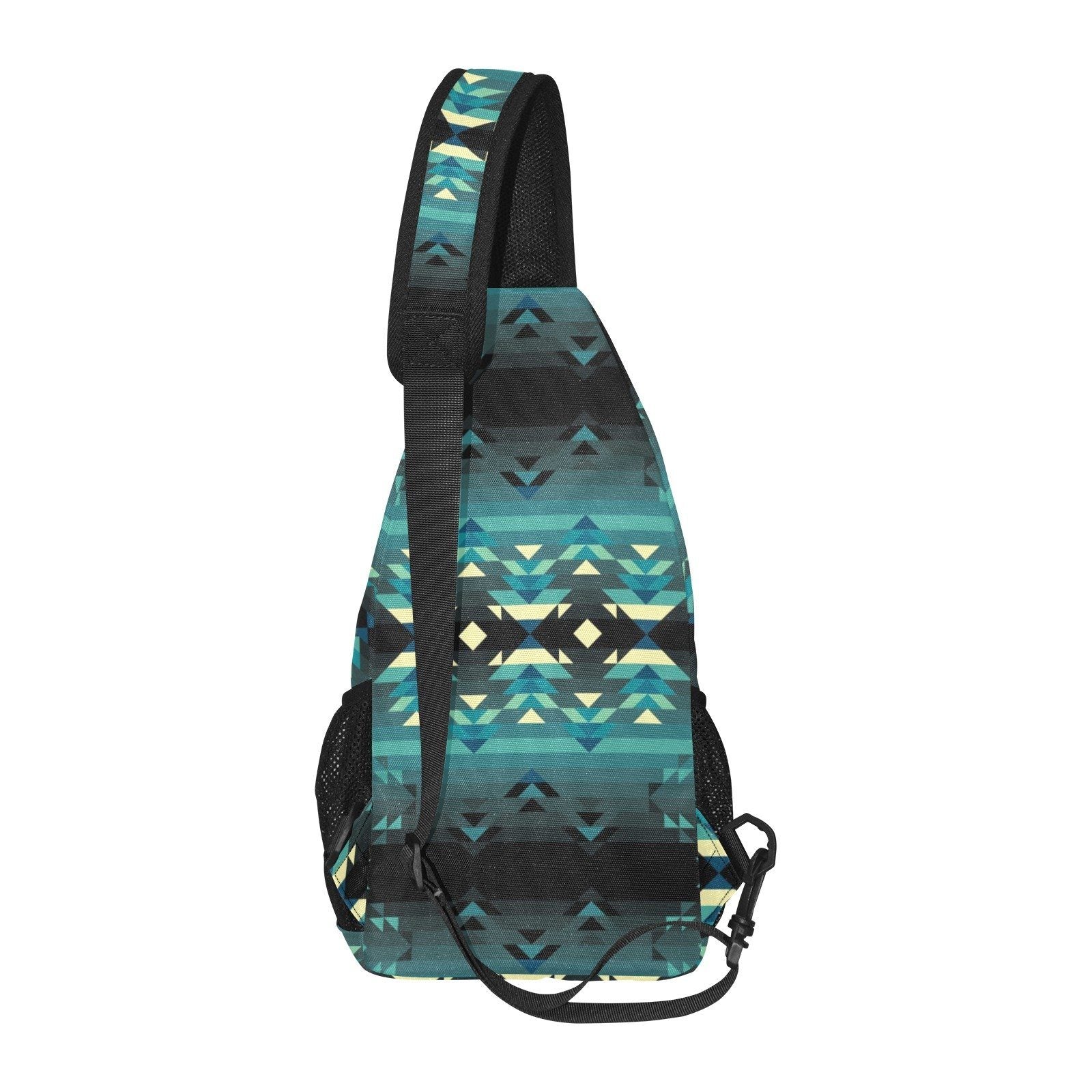 Inspire Green All Over Print Chest Bag (Model 1719) All Over Print Chest Bag (1719) e-joyer