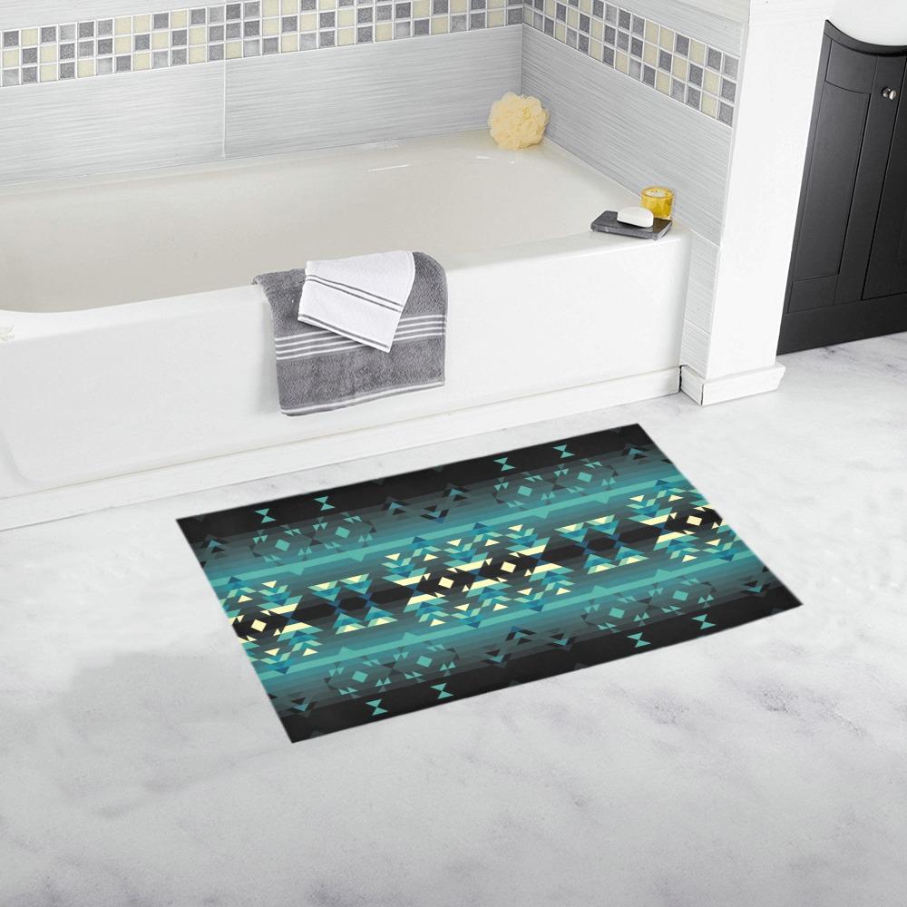 Inspire Green Bath Rug 16''x 28'' Bath Rug 16''x 28'' e-joyer 