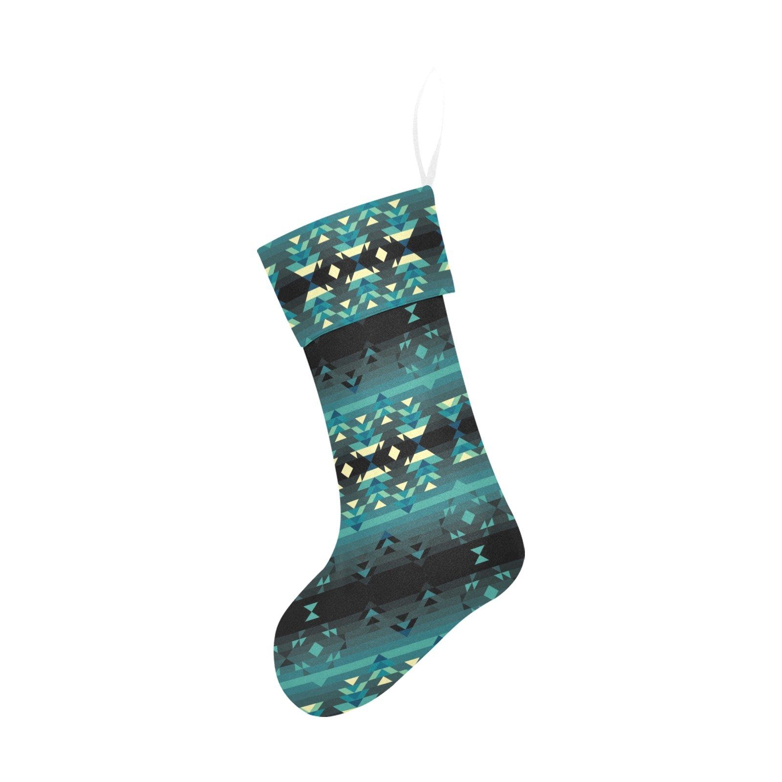 Inspire Green Christmas Stocking holiday stocking e-joyer