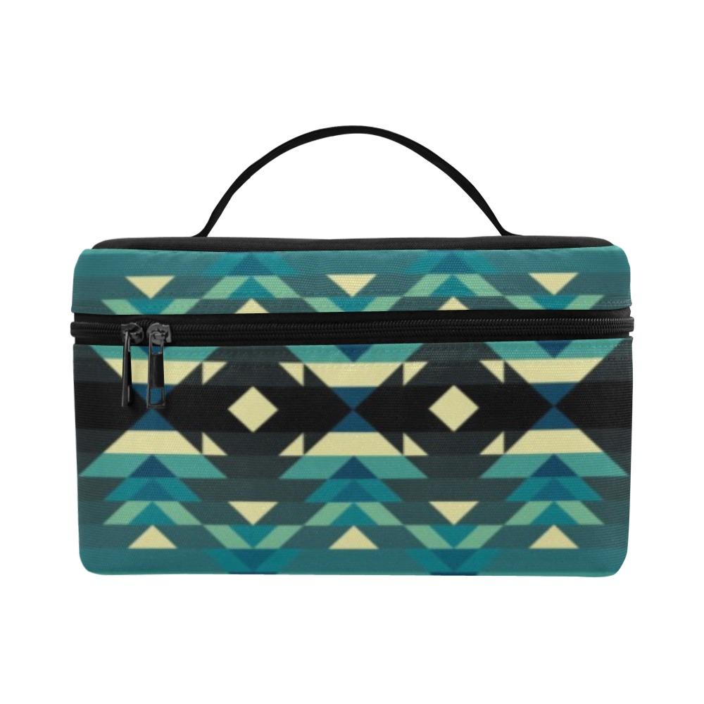 Inspire Green Cosmetic Bag/Large (Model 1658) bag e-joyer