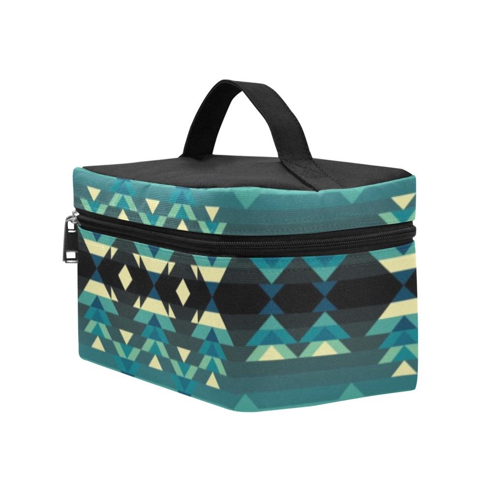 Inspire Green Cosmetic Bag/Large (Model 1658) bag e-joyer