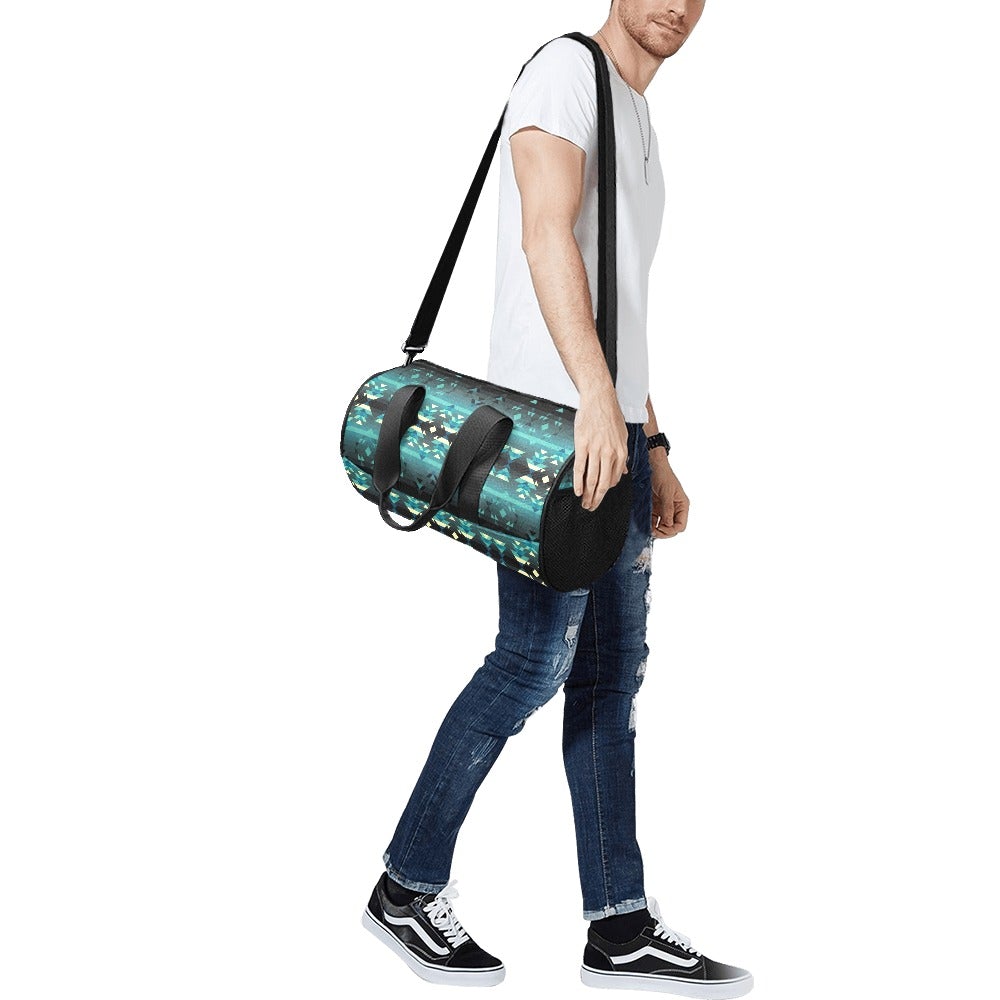 Inspire Green Duffle Bag (Model 1679) bag e-joyer 