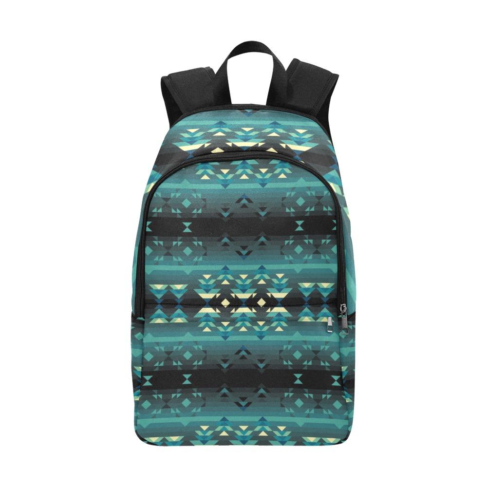 Inspire Green Fabric Backpack for Adult (Model 1659) bag e-joyer