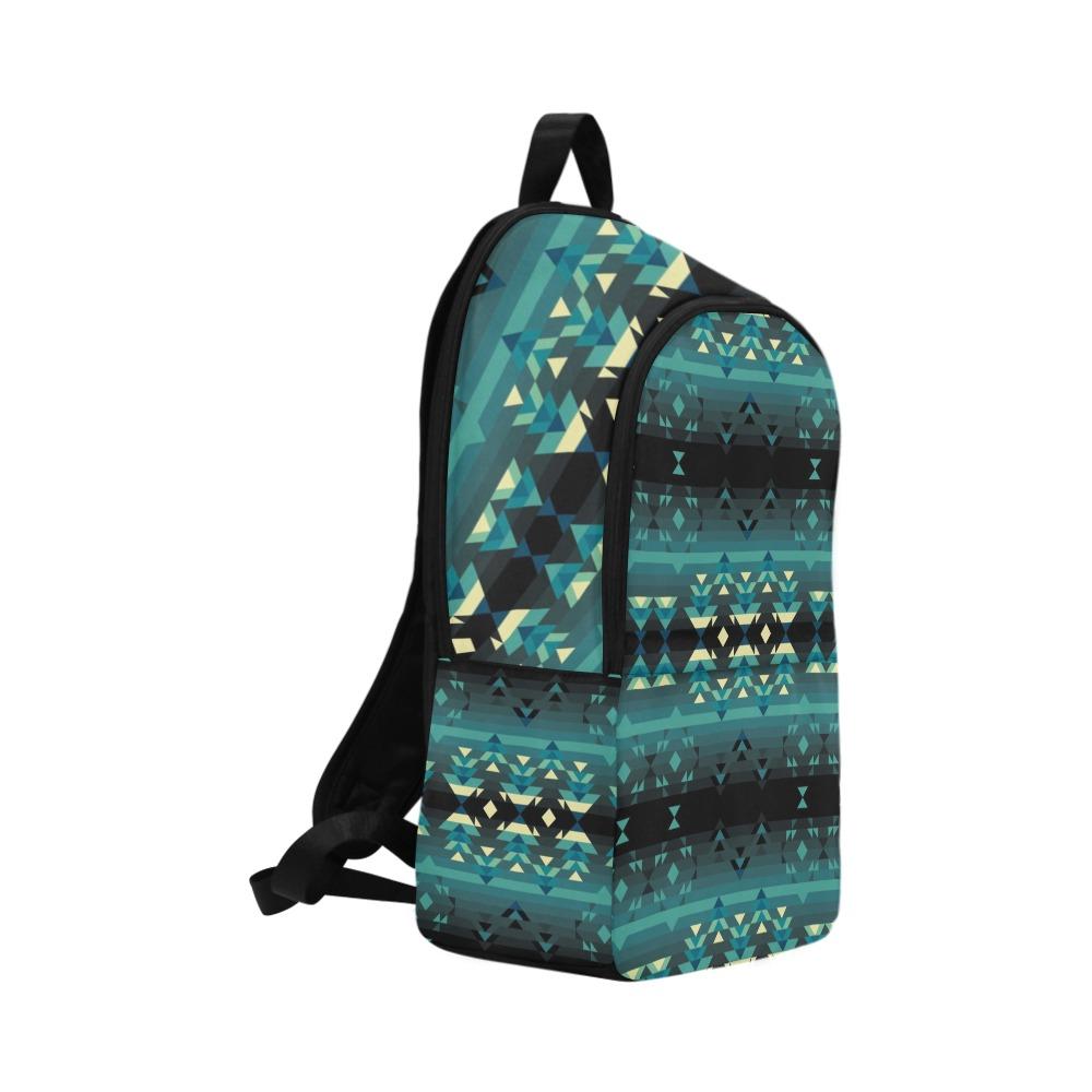 Inspire Green Fabric Backpack for Adult (Model 1659) bag e-joyer
