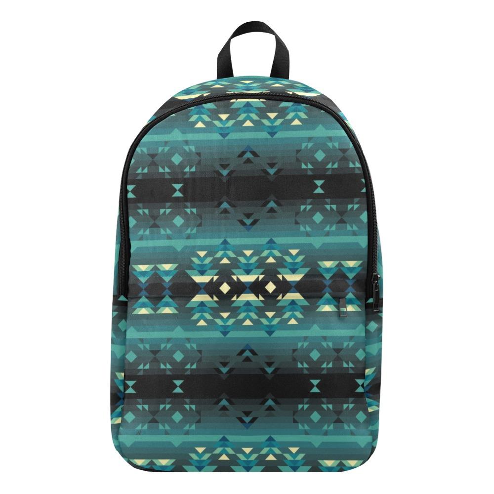 Inspire Green Fabric Backpack for Adult (Model 1659) bag e-joyer
