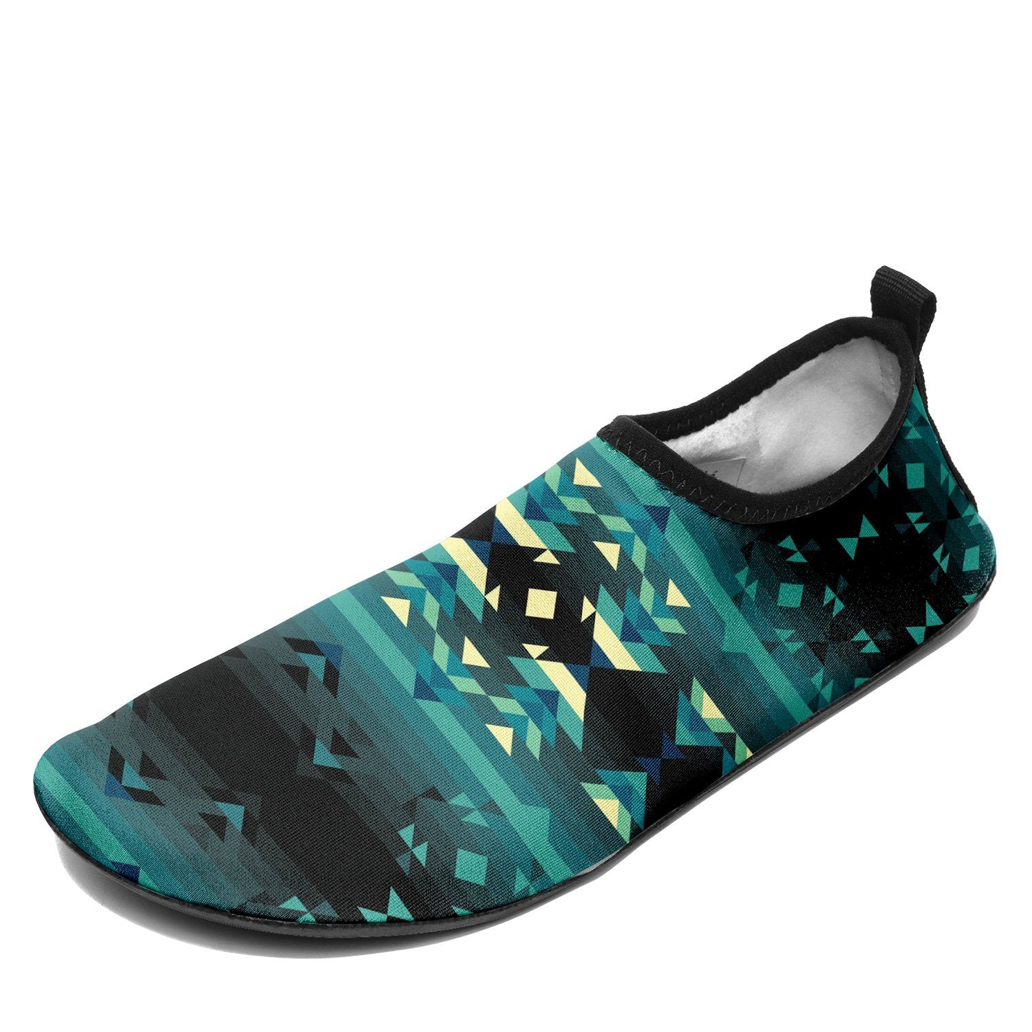 Inspire Green Kid's Sockamoccs Slip On Shoes Herman