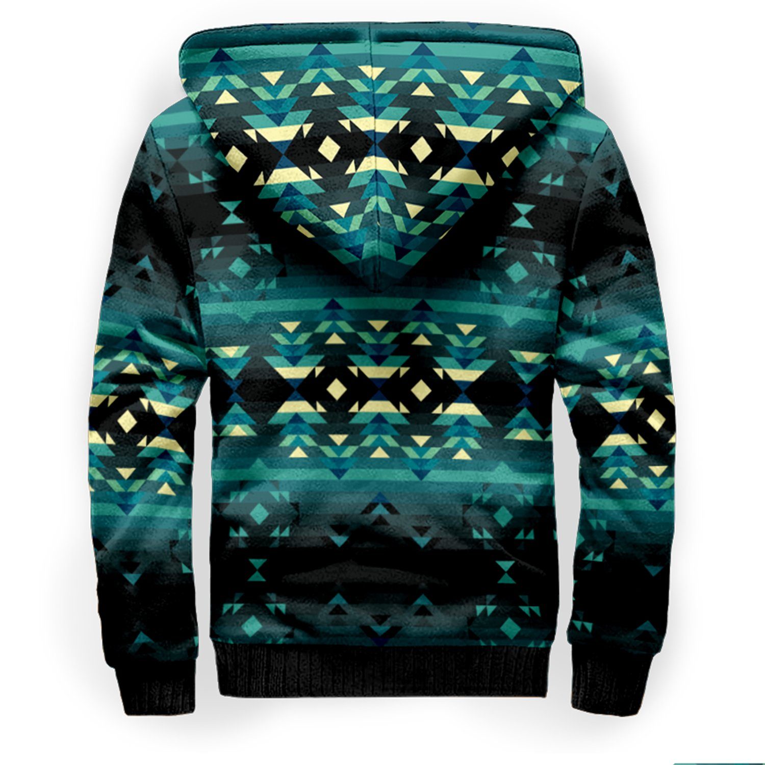 Inspire Green Sherpa Hoodie hoodie Herman