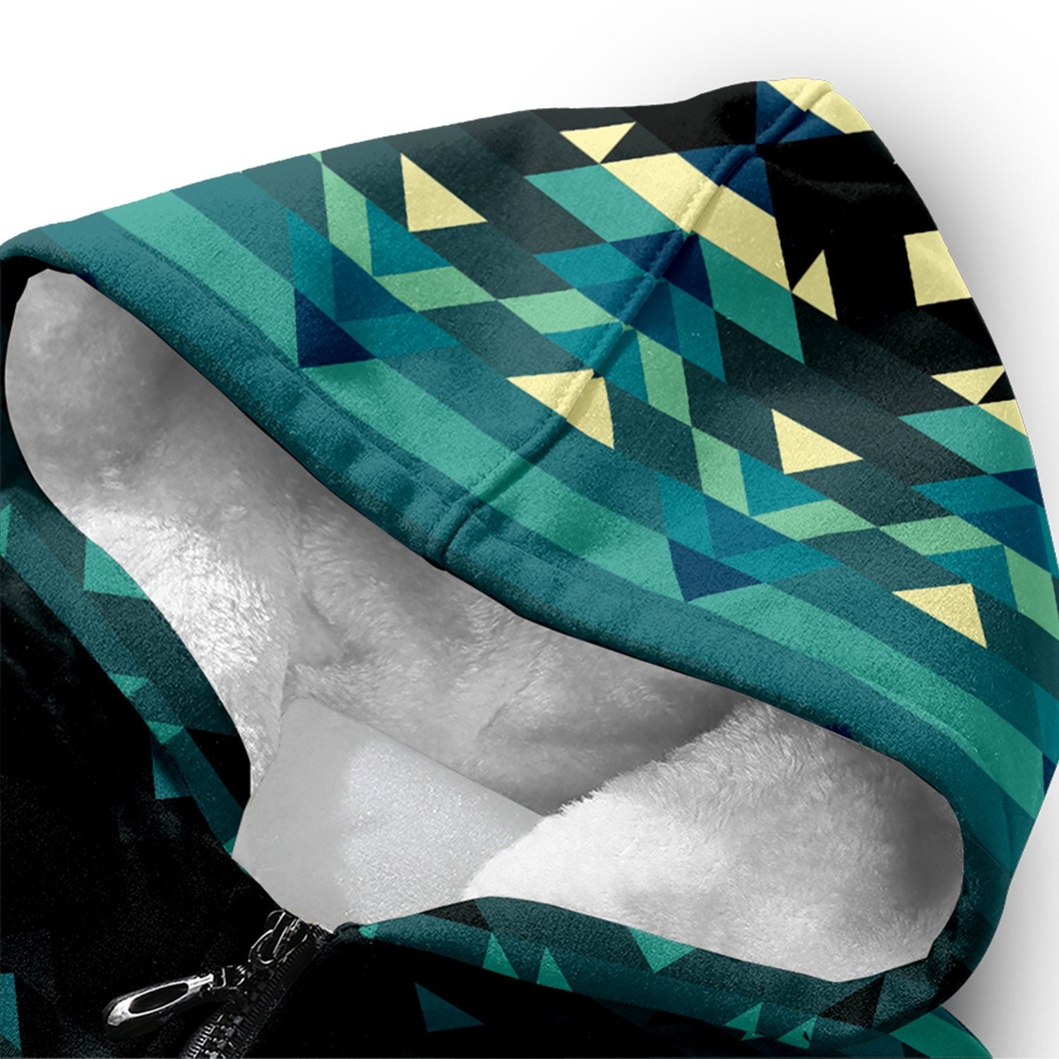 Inspire Green Sherpa Hoodie hoodie Herman