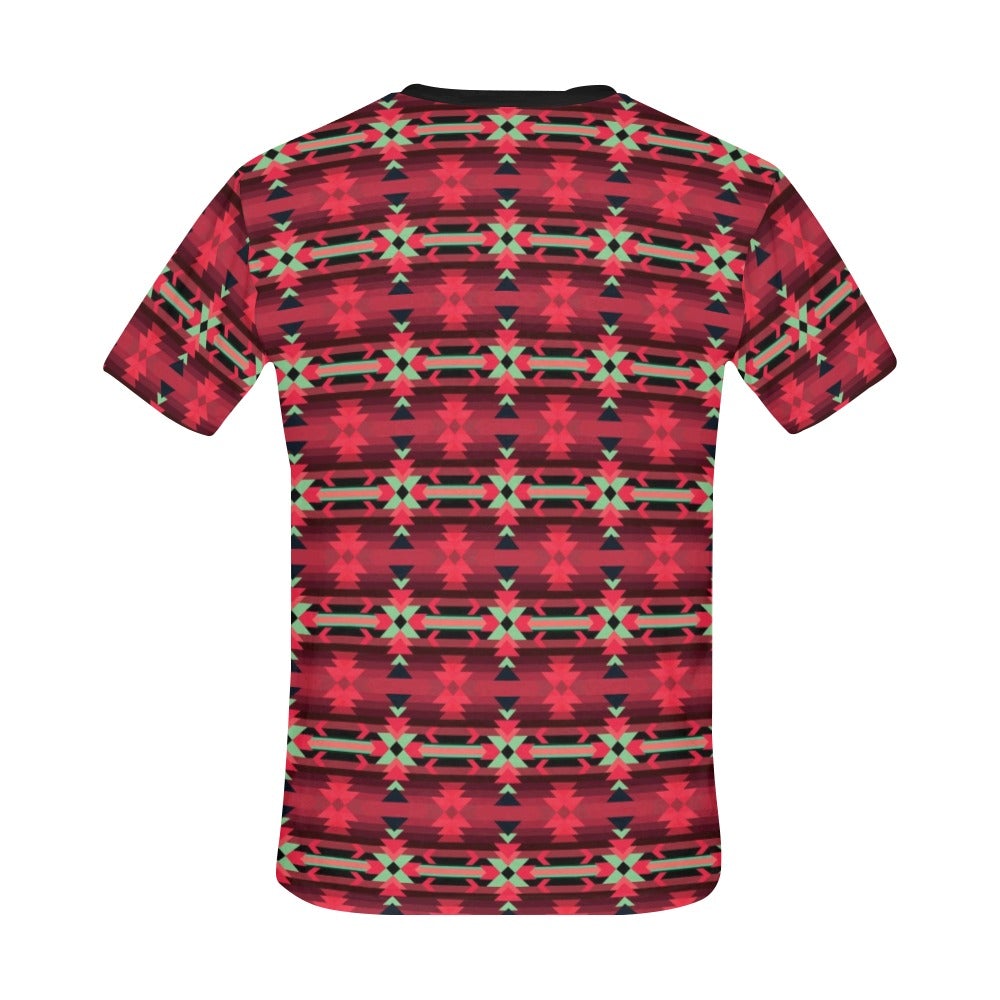 Inspire Velour All Over Print T-Shirt for Men (USA Size) (Model T40) All Over Print T-Shirt for Men (T40) e-joyer