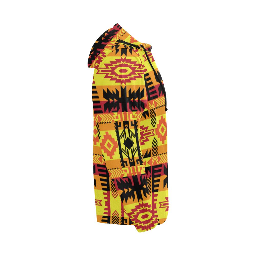 Journey of Generations All Over Print Full Zip Hoodie for Men (Model H14) All Over Print Full Zip Hoodie for Men (H14) e-joyer