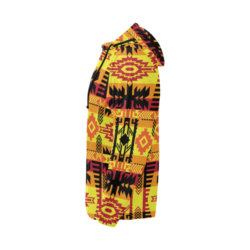 Journey of Generations All Over Print Full Zip Hoodie for Men (Model H14) All Over Print Full Zip Hoodie for Men (H14) e-joyer