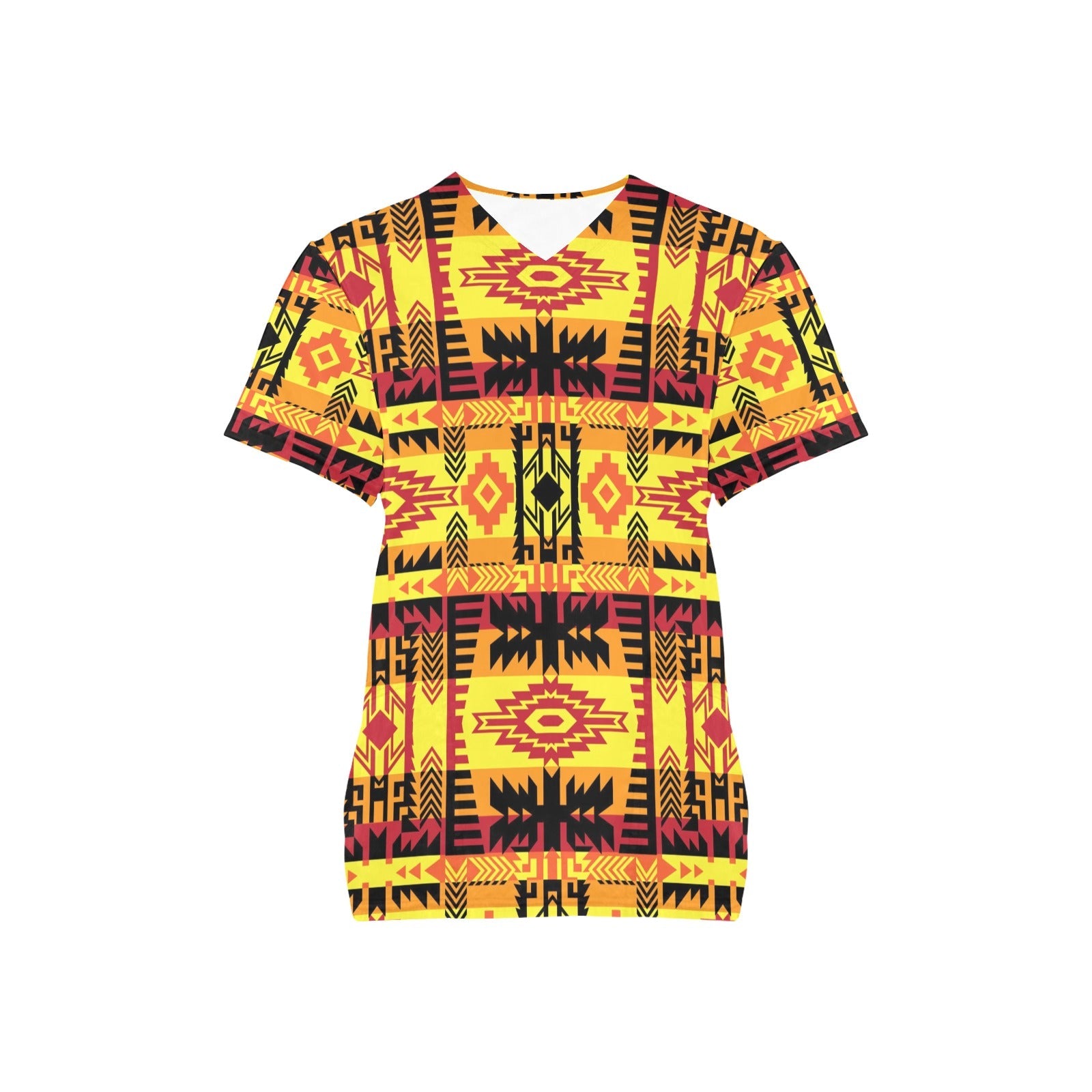 Journey of Generations All Over Print Scrub Top Scrub Top e-joyer