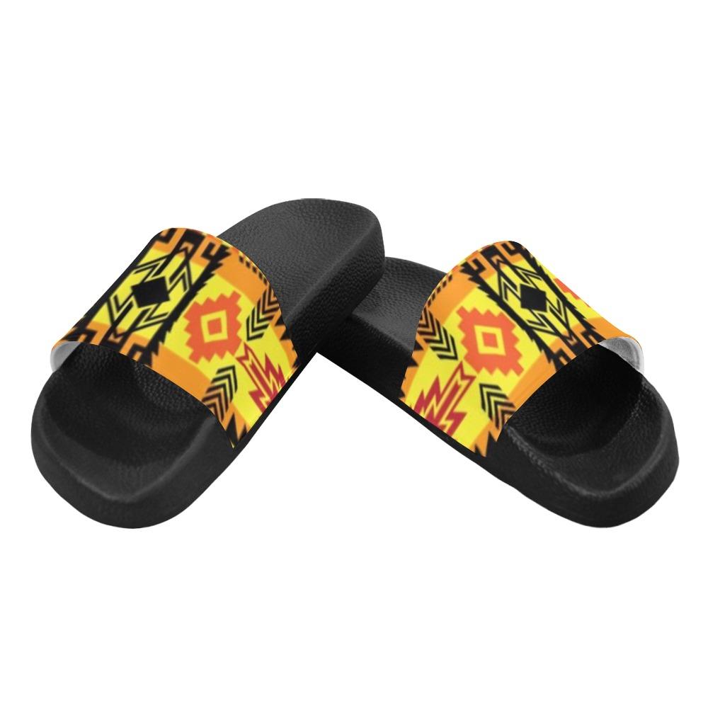 Journey of Generations Men's Slide Sandals (Model 057) Men's Slide Sandals (057) e-joyer