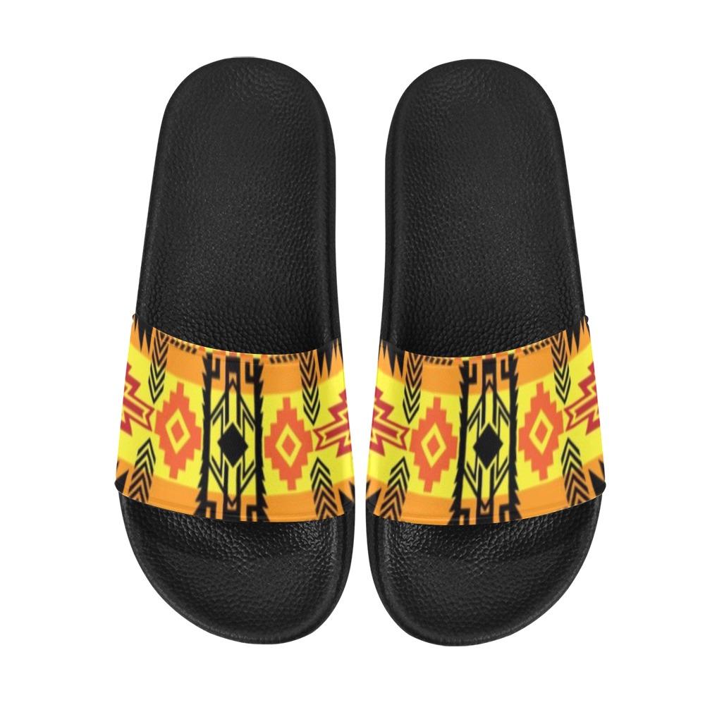 Journey of Generations Men's Slide Sandals (Model 057) Men's Slide Sandals (057) e-joyer