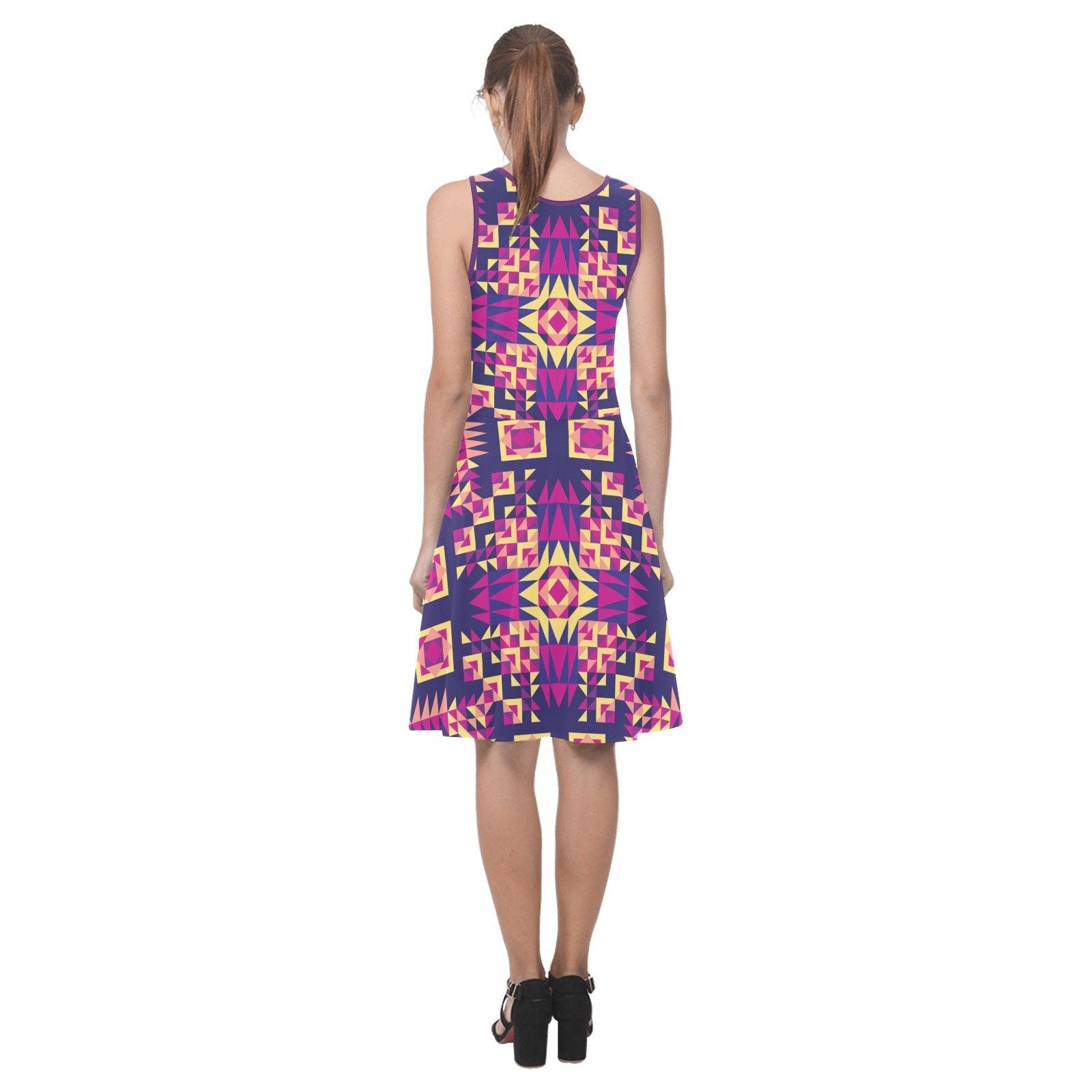 Kaleidoscope Bleu Atalanta Sundress (Model D04) Atalanta Sundress (D04) e-joyer