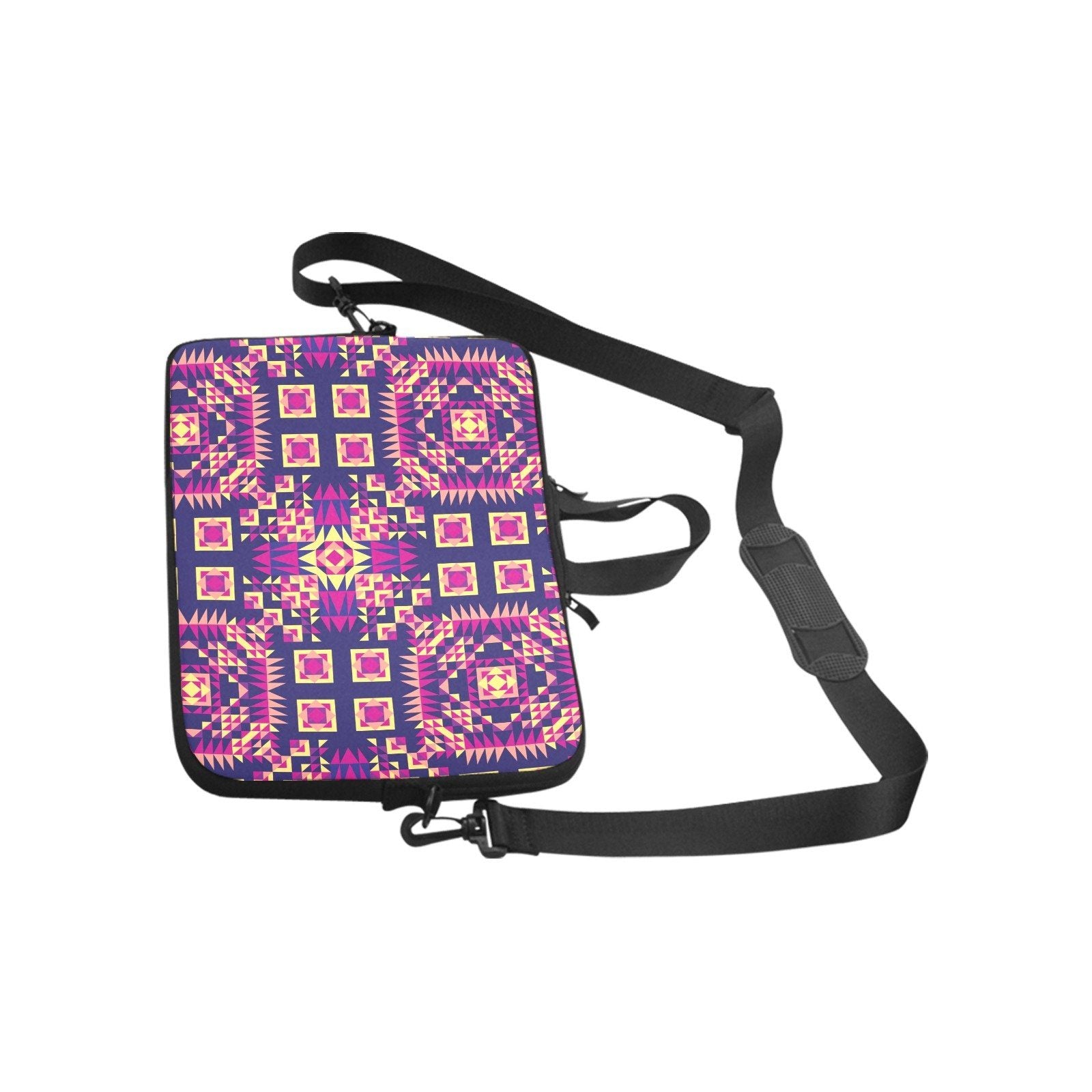 Kaleidoscope Bleu Laptop Handbags 17" bag e-joyer