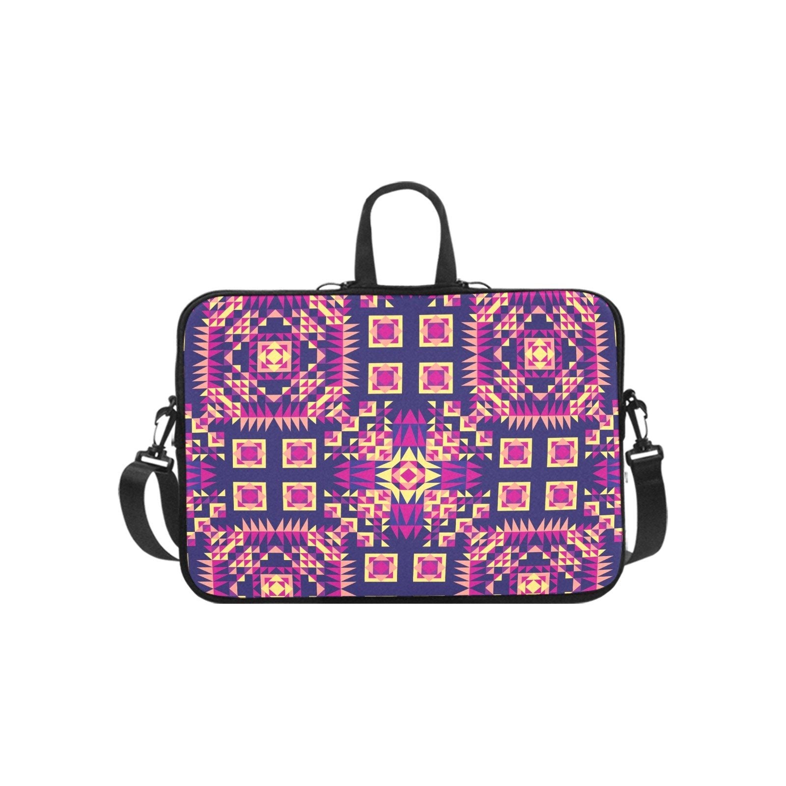 Kaleidoscope Bleu Laptop Handbags 17" bag e-joyer