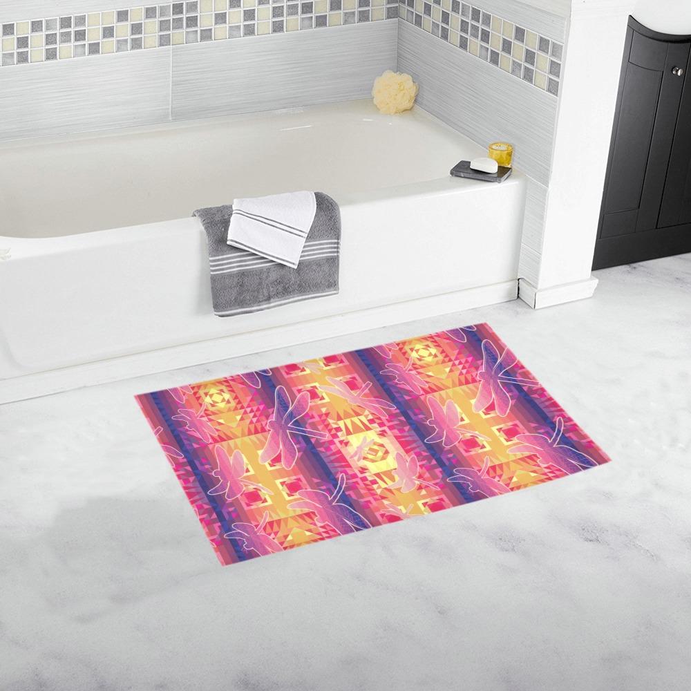 Kaleidoscope Dragonfly Bath Rug 16''x 28'' Bath Rug 16''x 28'' e-joyer