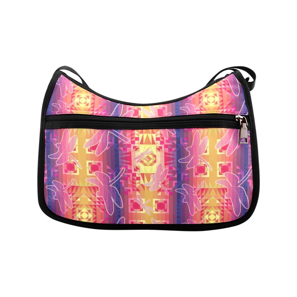 Kaleidoscope Dragonfly Crossbody Bags (Model 1616) Crossbody Bags (1616) e-joyer