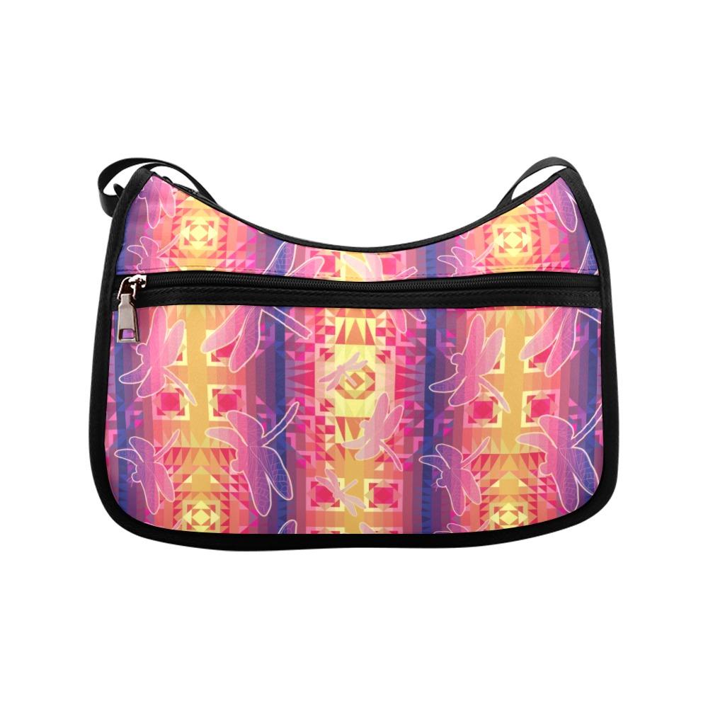 Kaleidoscope Dragonfly Crossbody Bags (Model 1616) Crossbody Bags (1616) e-joyer