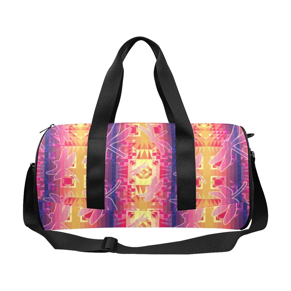 Kaleidoscope Dragonfly Duffle Bag (Model 1679) Duffle Bag (1679) e-joyer