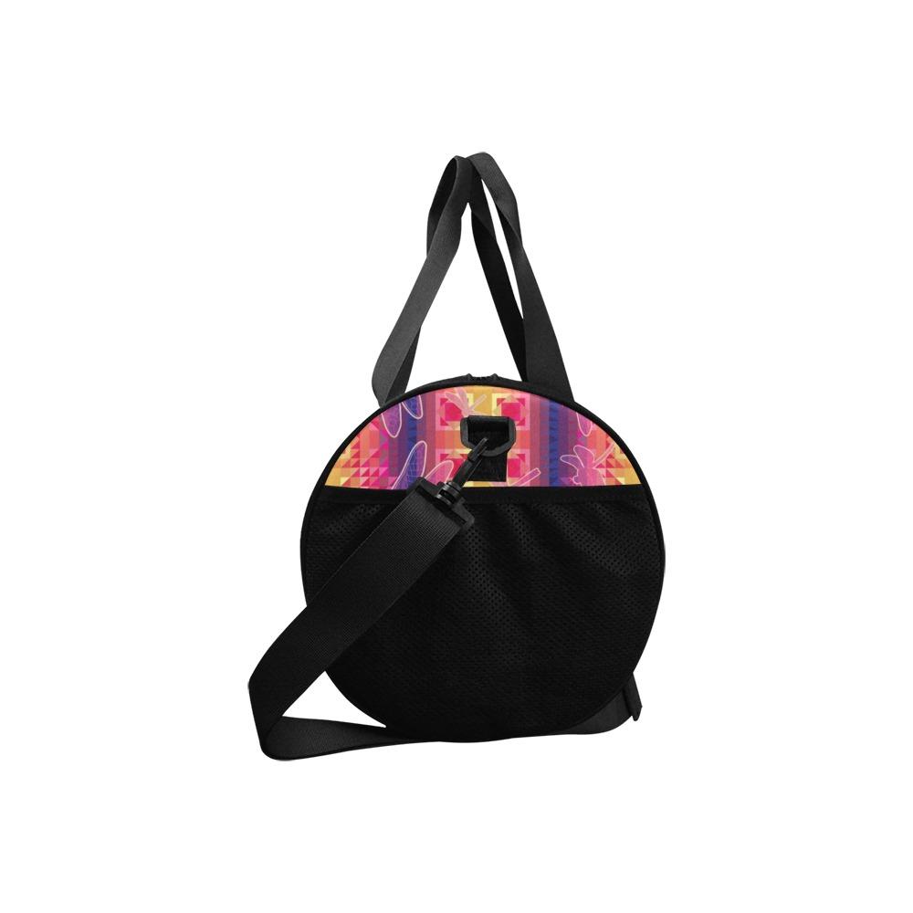 Kaleidoscope Dragonfly Duffle Bag (Model 1679) Duffle Bag (1679) e-joyer