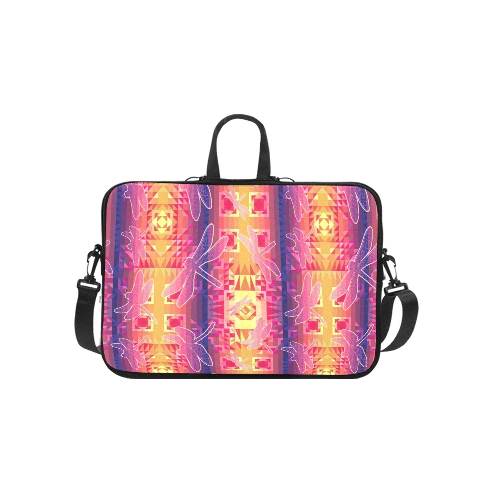 Kaleidoscope Dragonfly Laptop Handbags 14" bag e-joyer