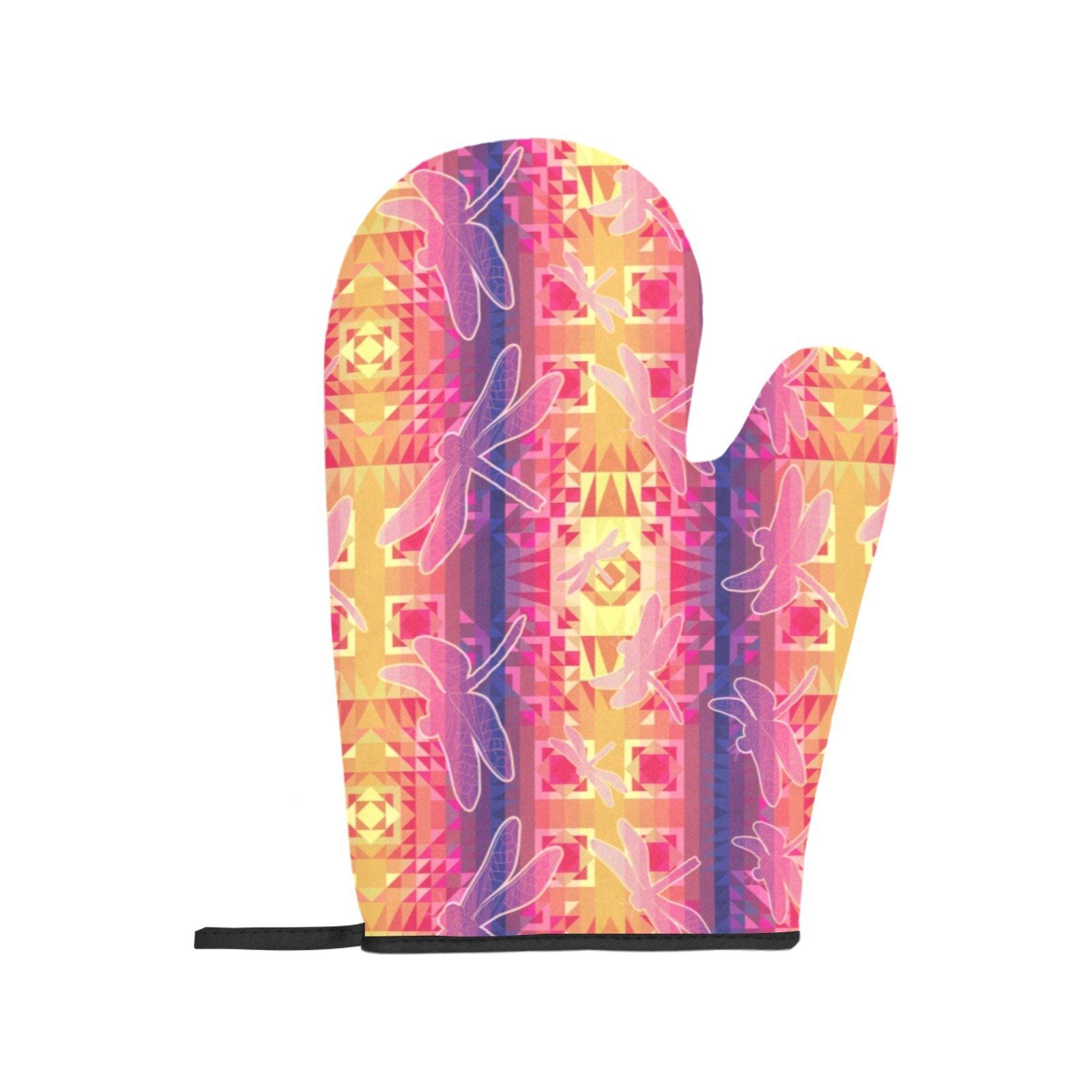 Kaleidoscope Dragonfly Oven Mitt & Pot Holder Oven Mitt & Pot Holder e-joyer