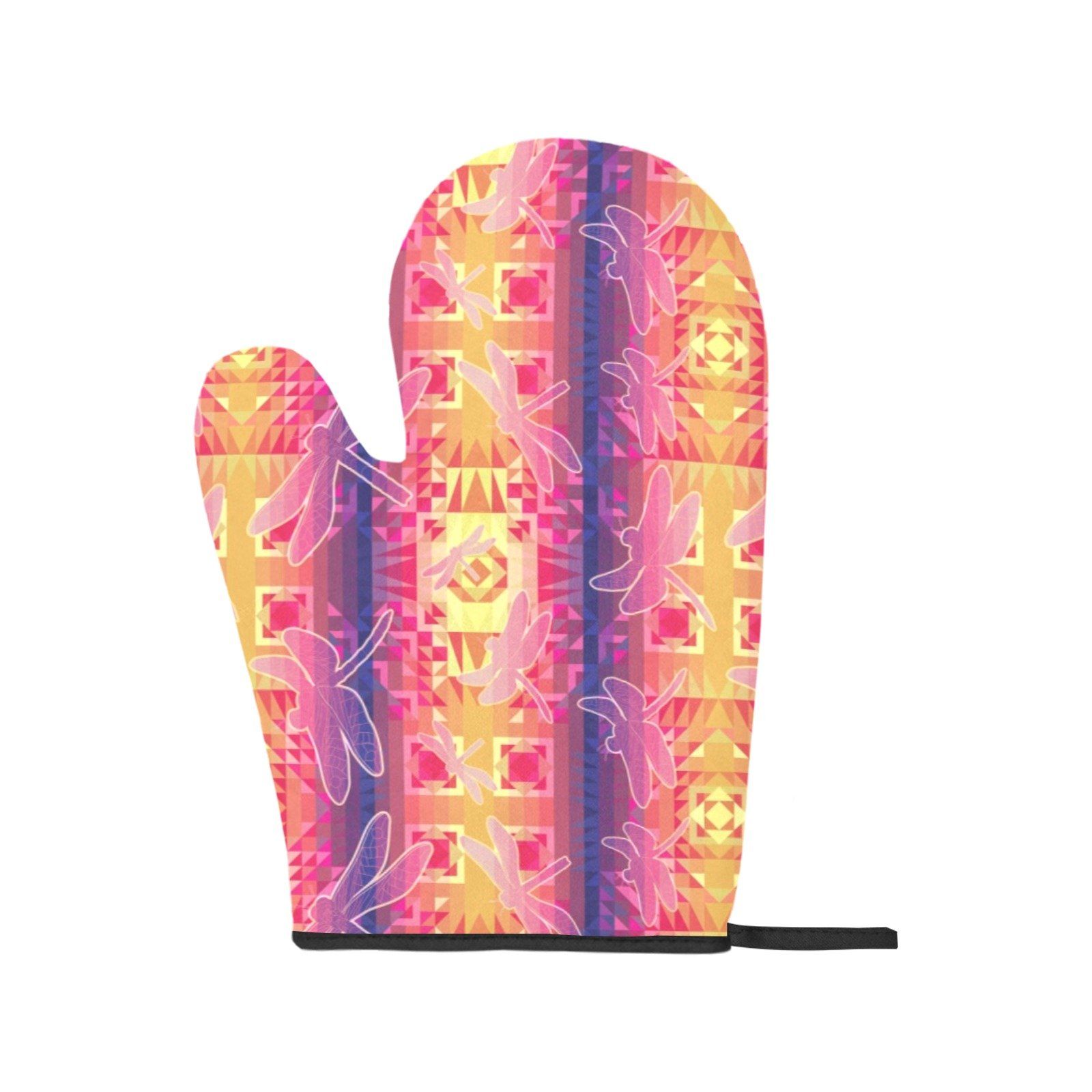 Kaleidoscope Dragonfly Oven Mitt & Pot Holder Oven Mitt & Pot Holder e-joyer