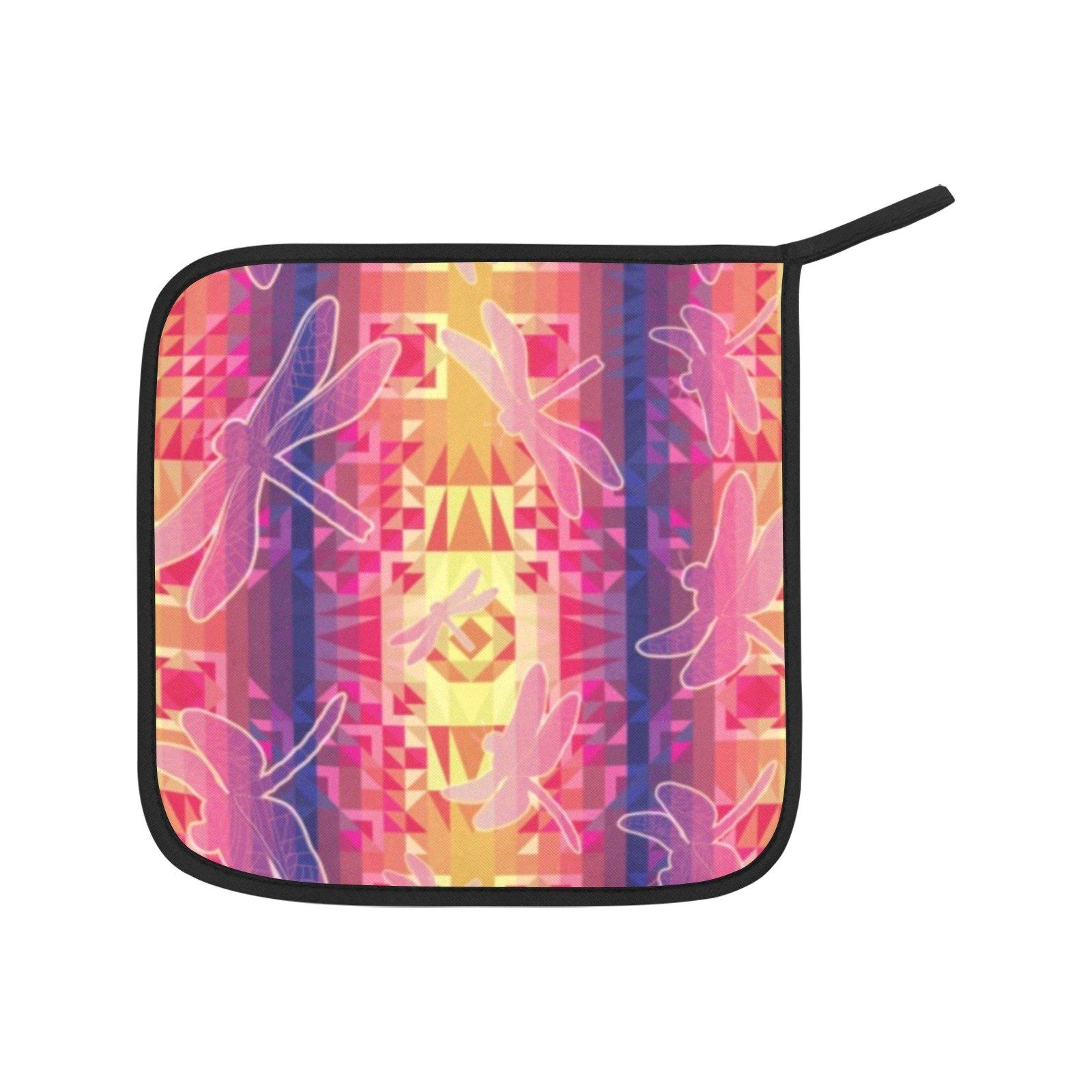 Kaleidoscope Dragonfly Oven Mitt & Pot Holder Oven Mitt & Pot Holder e-joyer