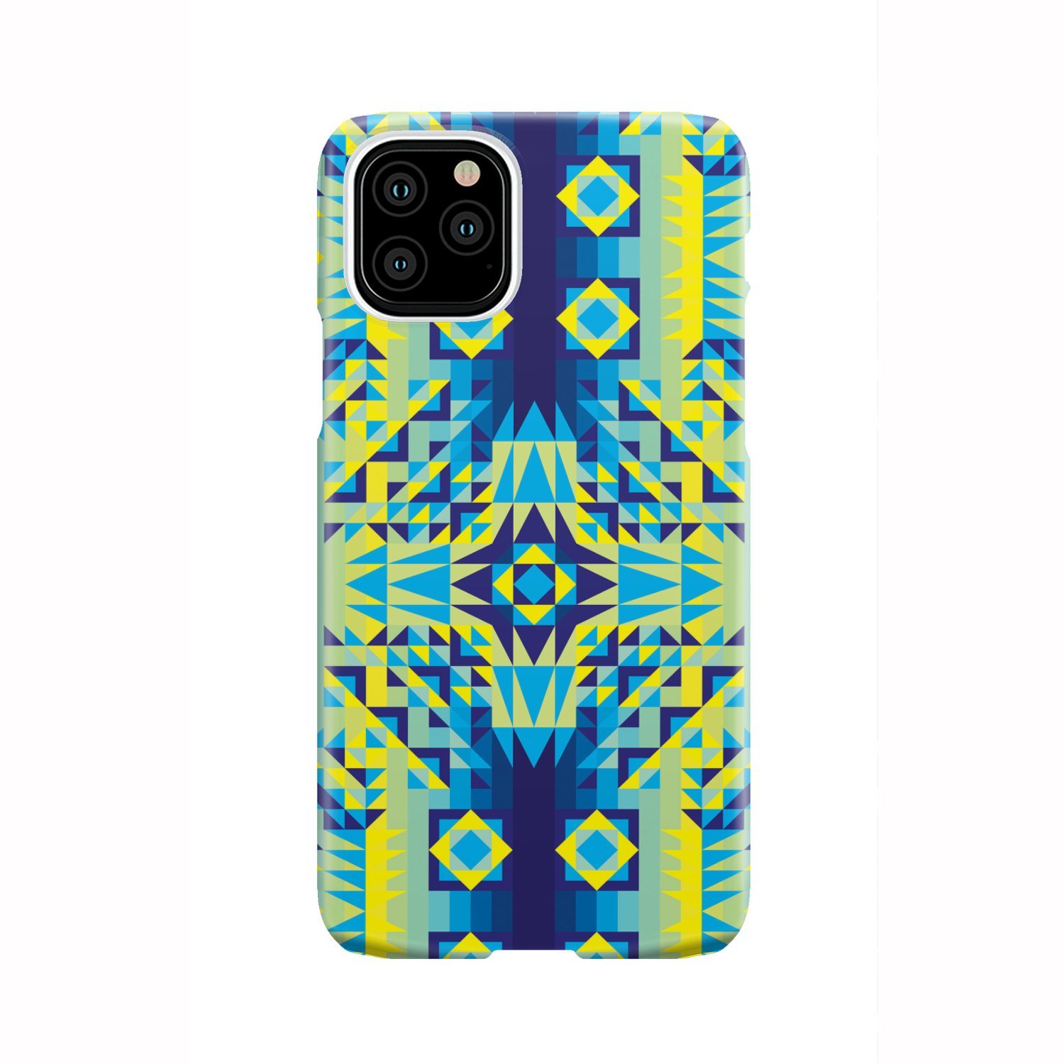 Kaleidoscope Jaune Bleu Phone Case Phone Case wc-fulfillment iPhone 11 Pro