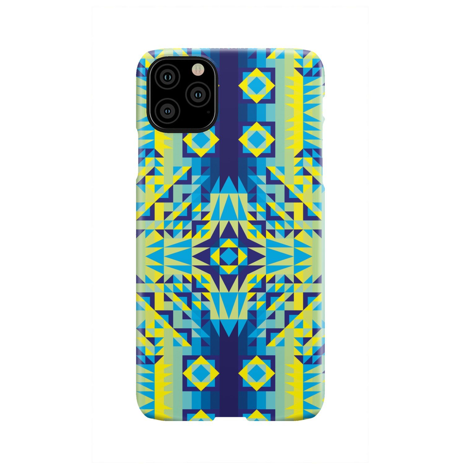 Kaleidoscope Jaune Bleu Phone Case Phone Case wc-fulfillment iPhone 11 Pro Max