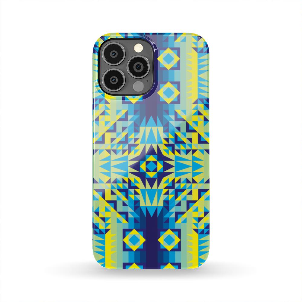Kaleidoscope Jaune Bleu Phone Case Phone Case wc-fulfillment iPhone 13 Pro Max