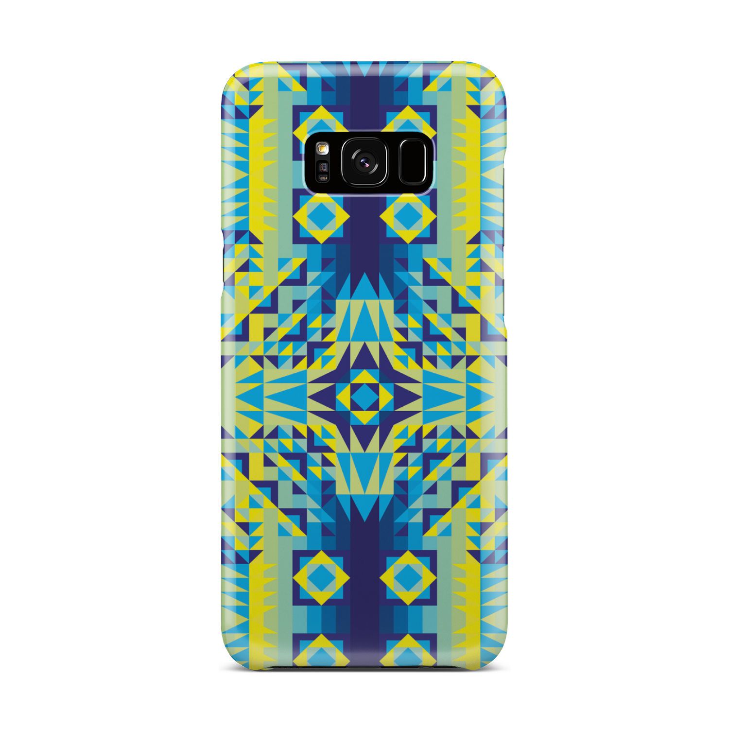 Kaleidoscope Jaune Bleu Phone Case Phone Case wc-fulfillment Samsung Galaxy S8 Plus