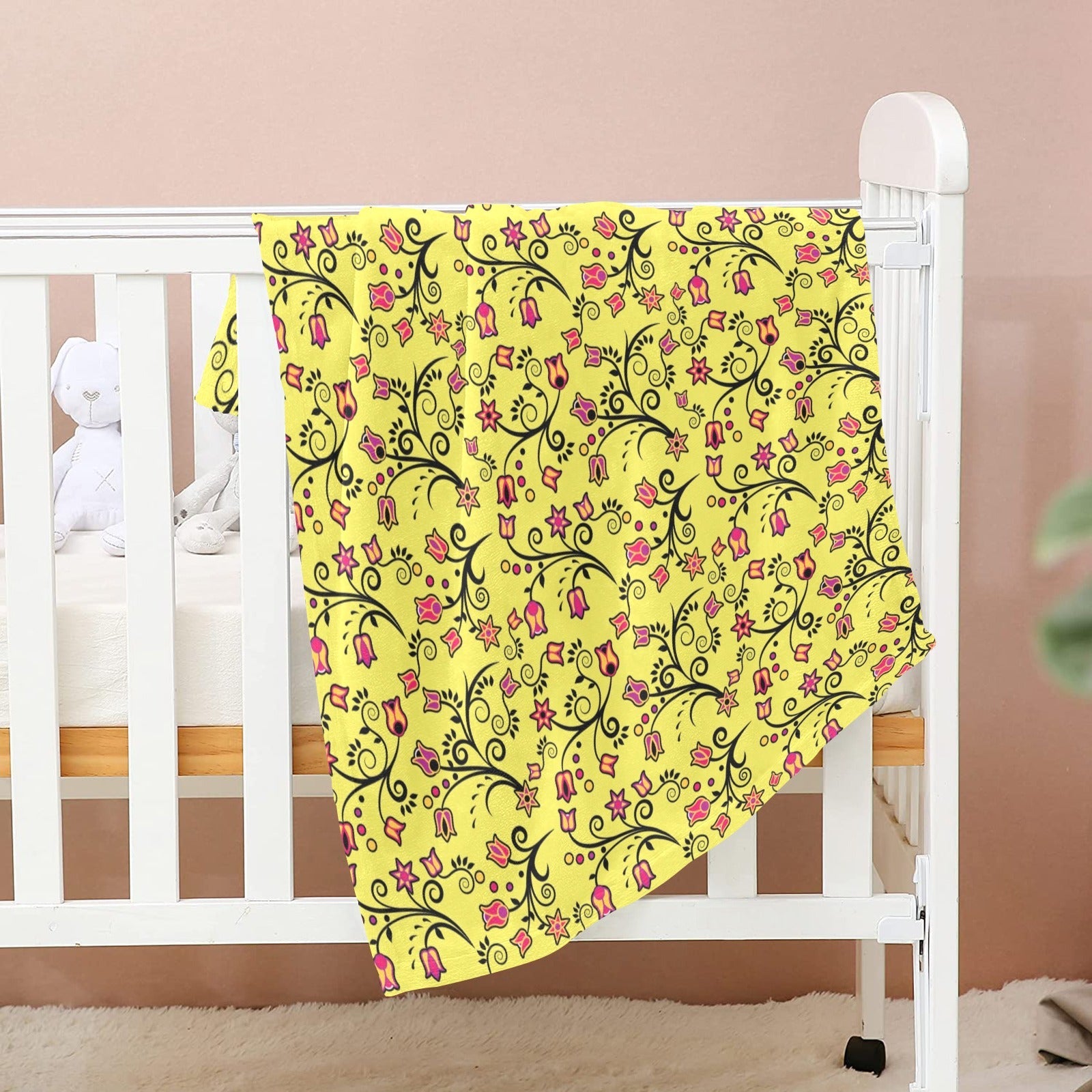 Key Lime Star Baby Blanket 30"x40" Baby Blanket 30"x40" e-joyer 