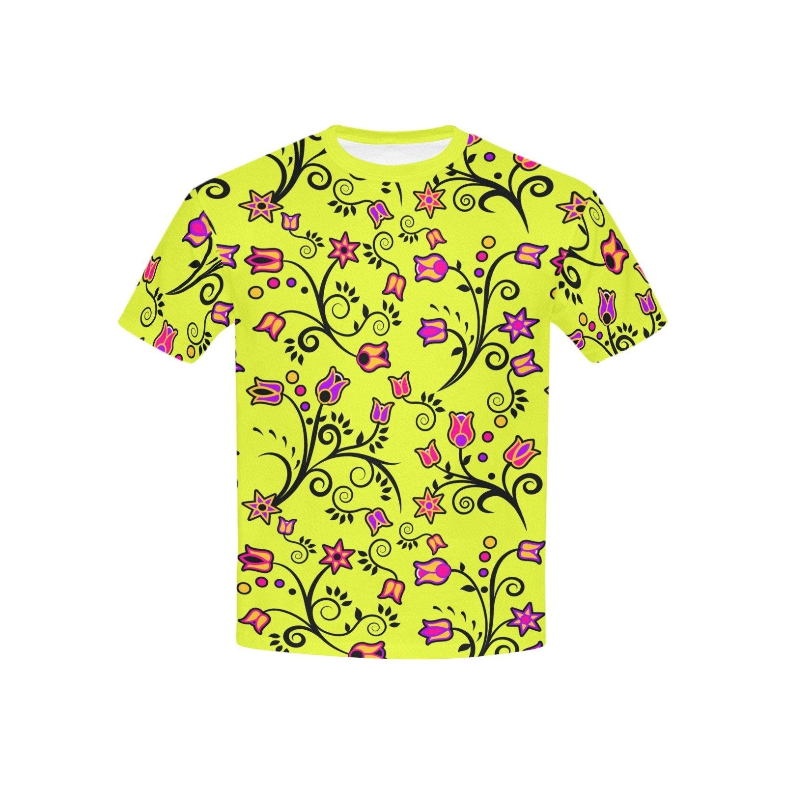 Star Size) Kids\' Lime Key (USA T-shirt