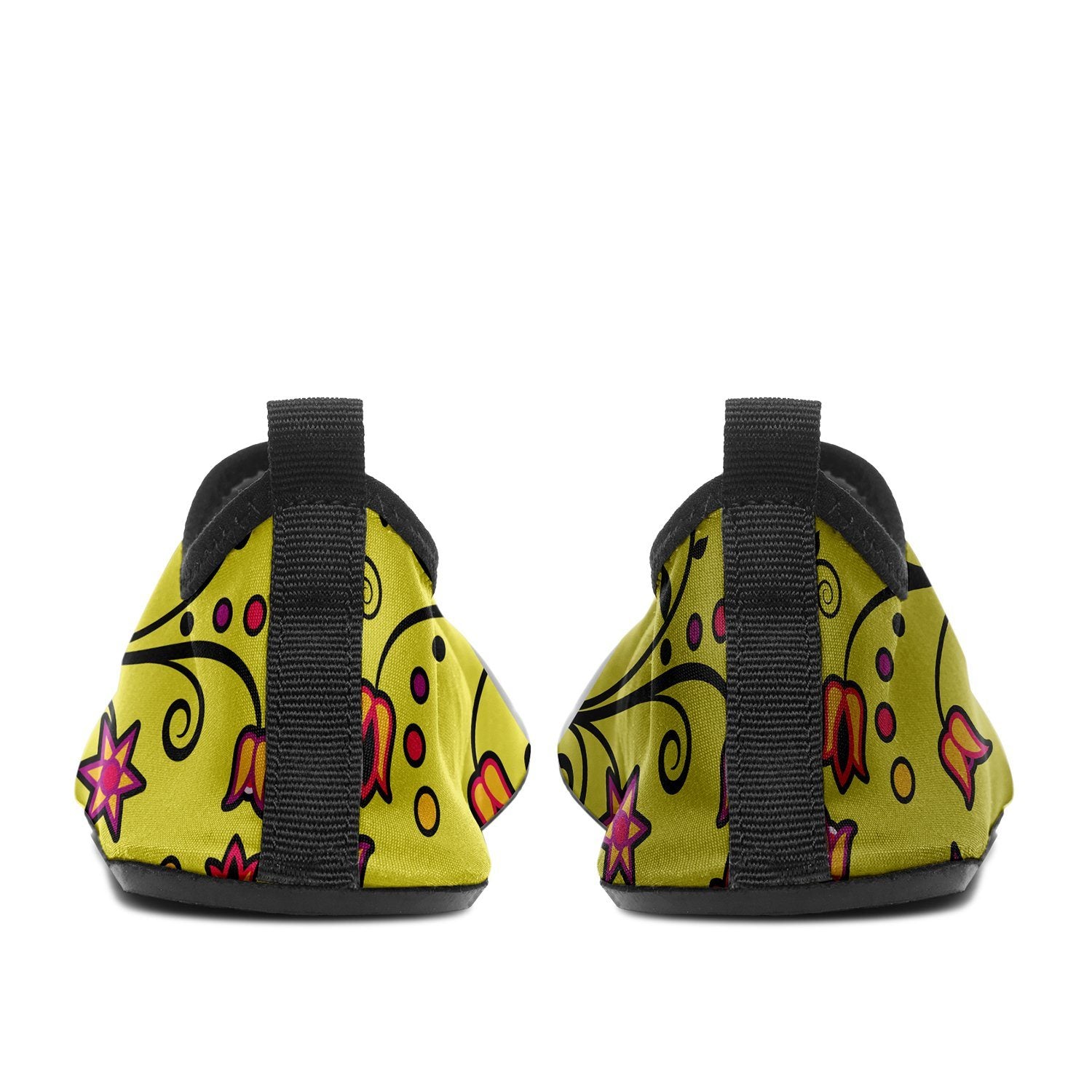 Key Lime Star Kid's Sockamoccs Slip On Shoes Herman