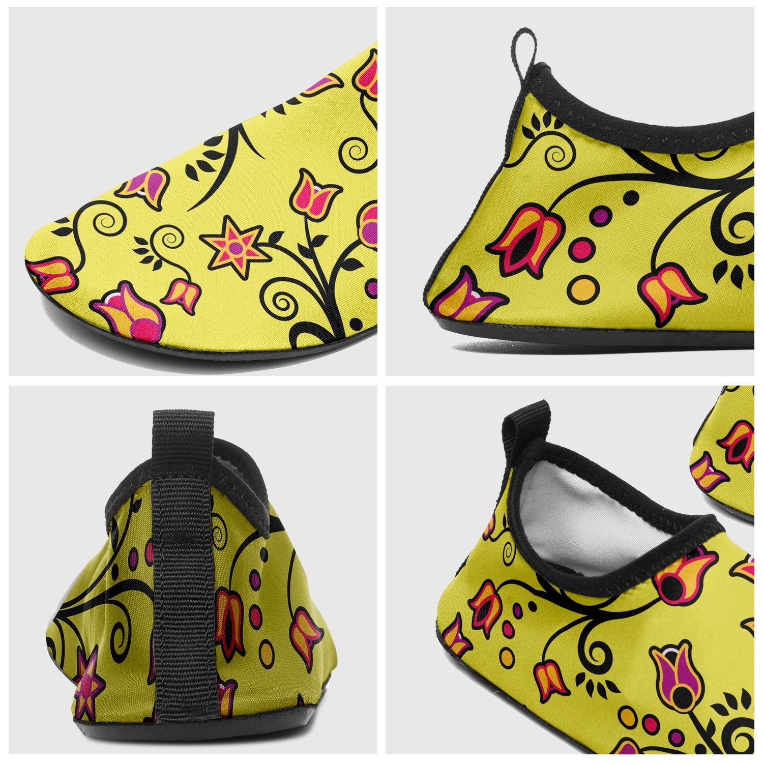 Key Lime Star Kid's Sockamoccs Slip On Shoes Herman