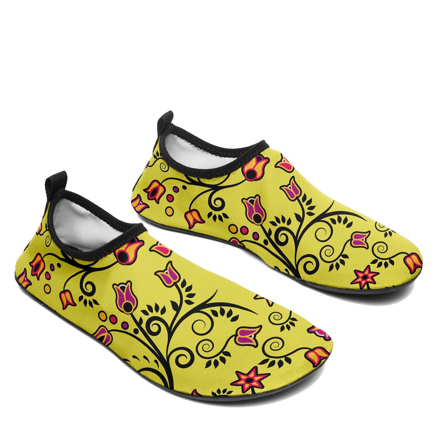 Key Lime Star Kid's Sockamoccs Slip On Shoes Herman