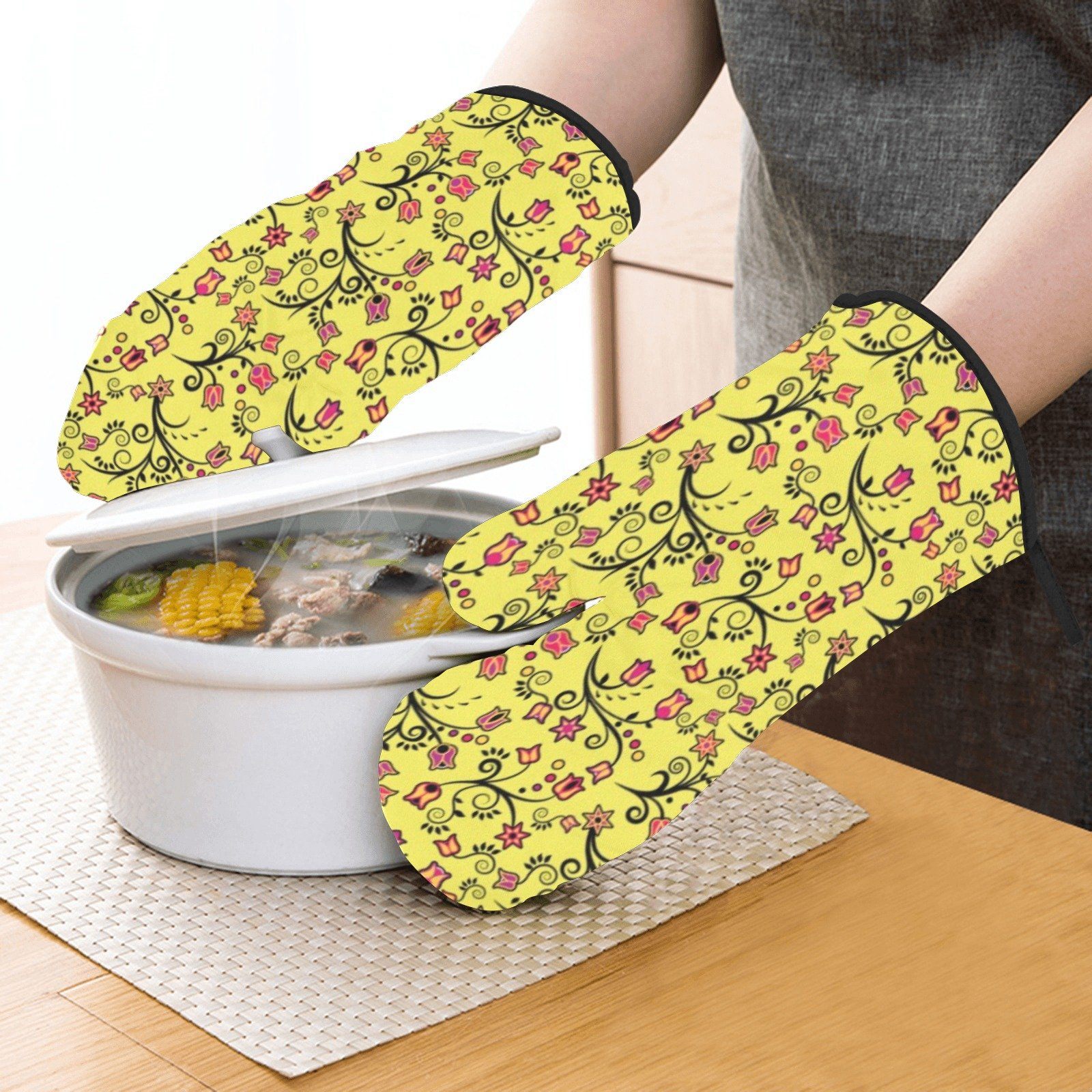 Key Lime Star Oven Mitt & Pot Holder Oven Mitt & Pot Holder e-joyer