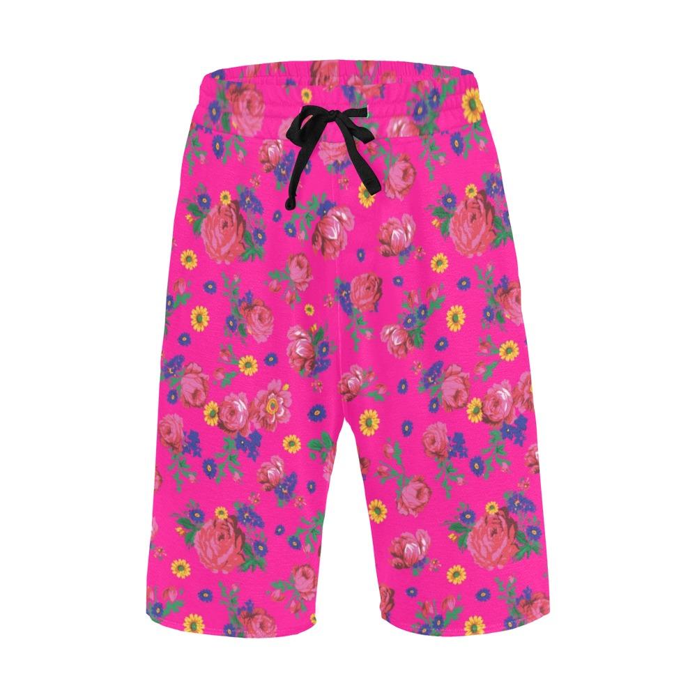 Kokum Ceremony Pink Men's All Over Print Casual Shorts (Model L23) short e-joyer