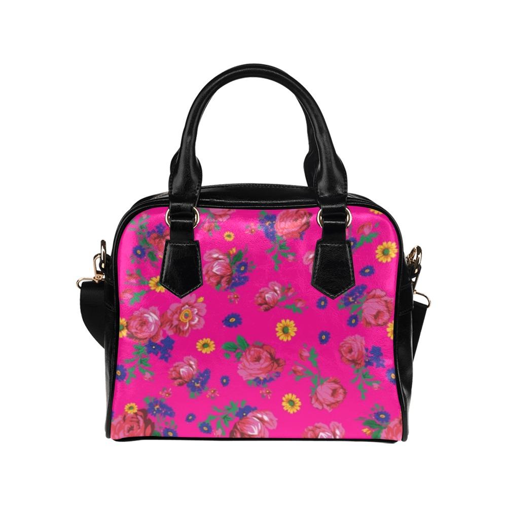 Kokum Ceremony Pink Shoulder Handbag (Model 1634) Shoulder Handbags (1634) e-joyer