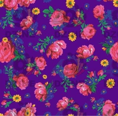 Kokum's Ceremony - Lavender Satin Fabric 49DzineStore